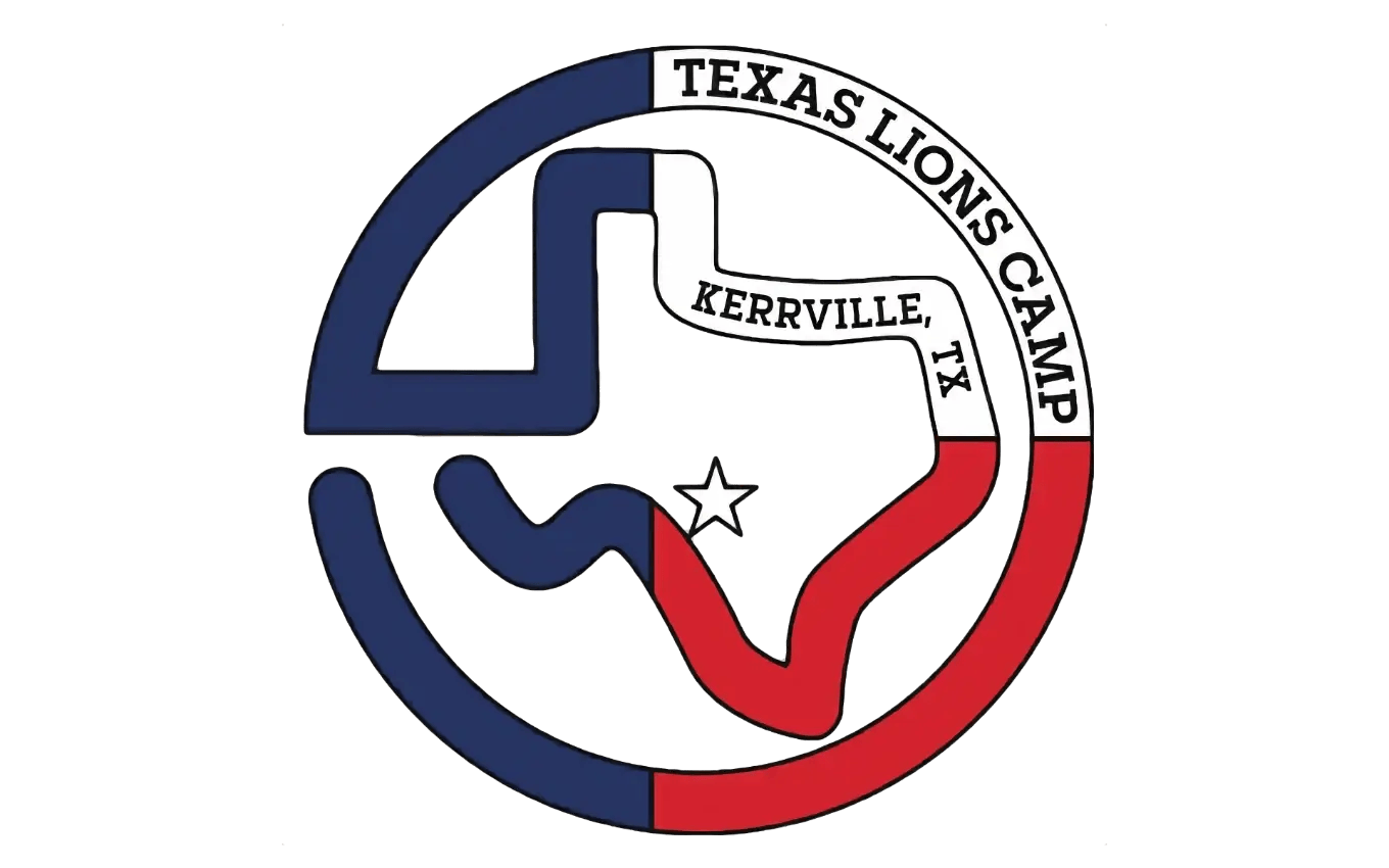 LOGO: Texas Lions Camp Pin Texas Lions Camp 2024 Summer Schedule Announced