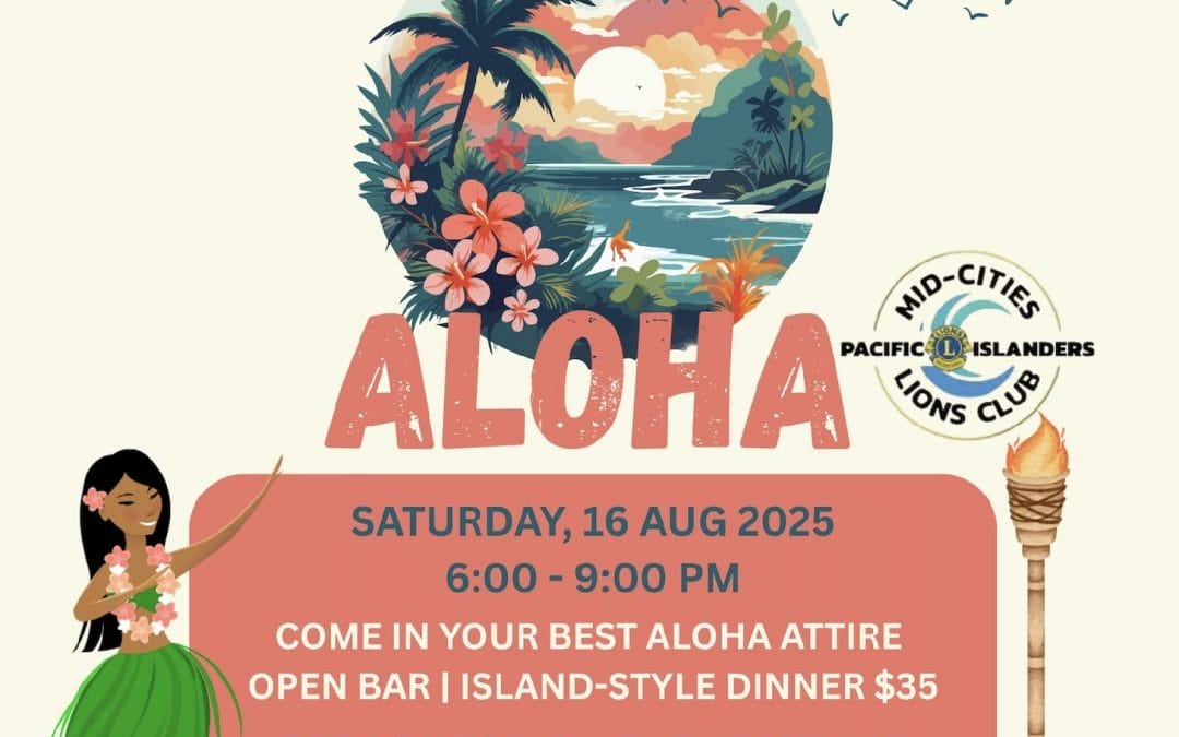 Mid-Cities Pacific Islander Lions Club Charter Party in Hurst, TX – August 16, 2025